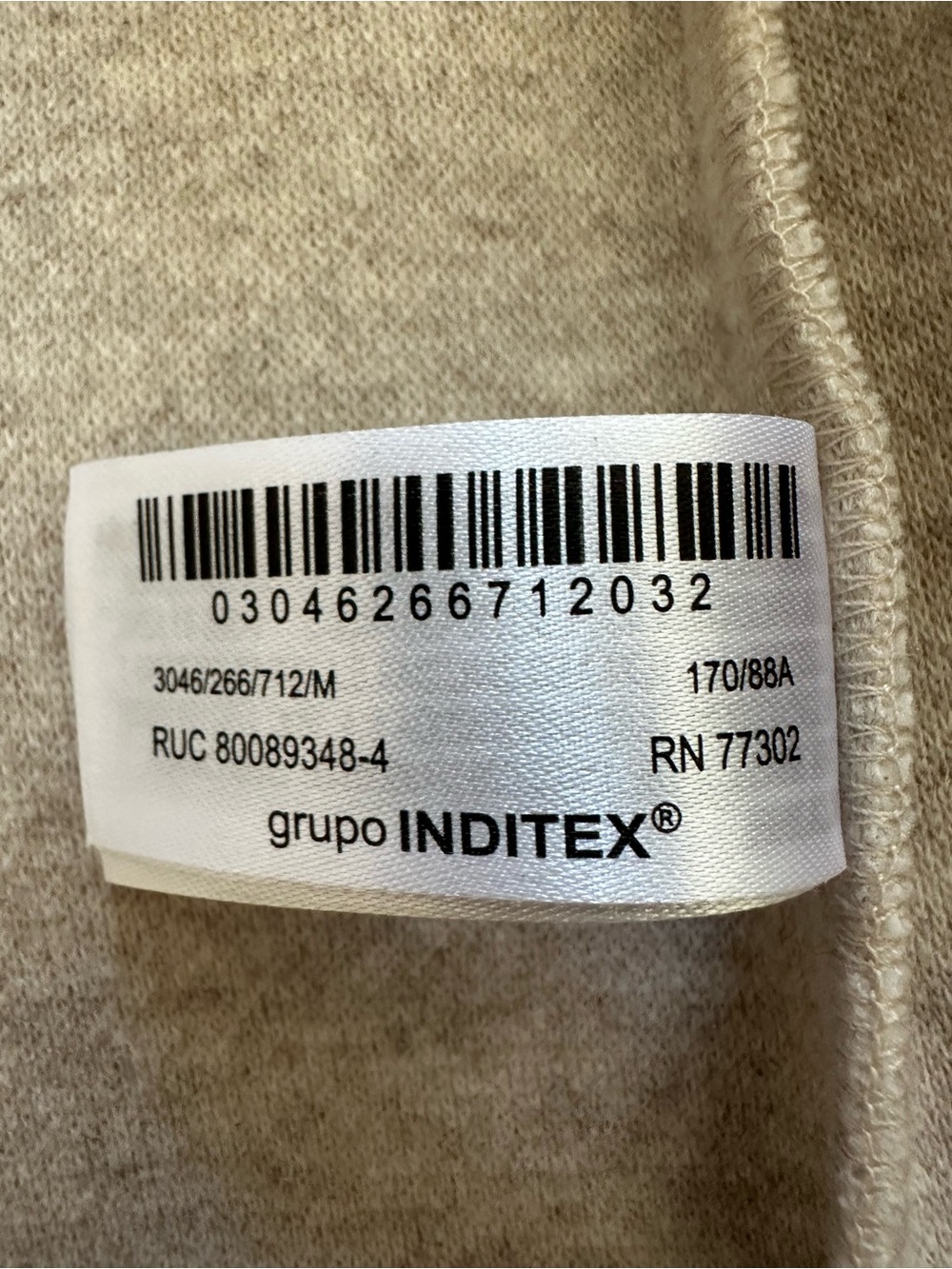 Zara Cream Hooded Wrap Coat with Self-Tie Belt, size medium - Picture 14 of 17